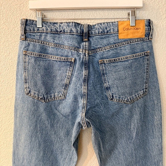 Calvin Klein Mens Slim Fit Desert Blue Jeans Blue  32x31 40JP770 - Picture 4 of 11